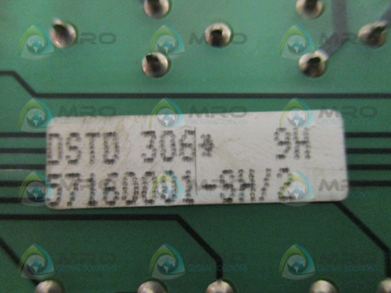 ABB DSTD306 57160001-SH/2 CONNECTION BOARD  UNMP