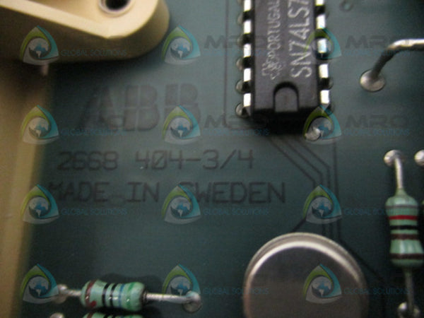 ABB DSBC172 57310001-KD/3 REPEATER MODULE  UNMP