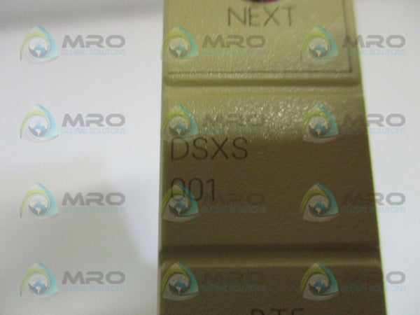 ABB DSXS001 57170001-A SIMULATOR MODULE  UNMP