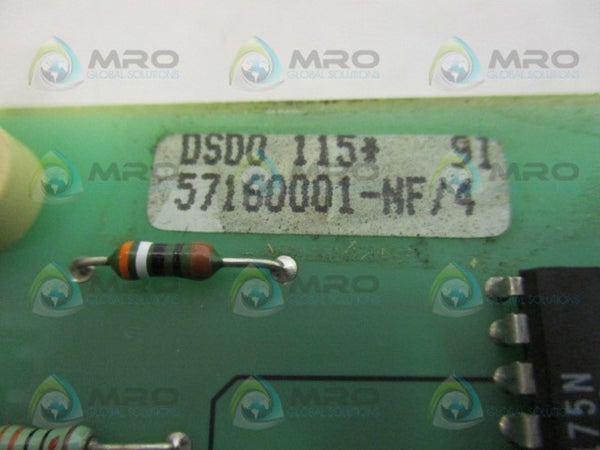 ABB DSDO115 57160001-NF/4 OUTPUT MODULE  UNMP