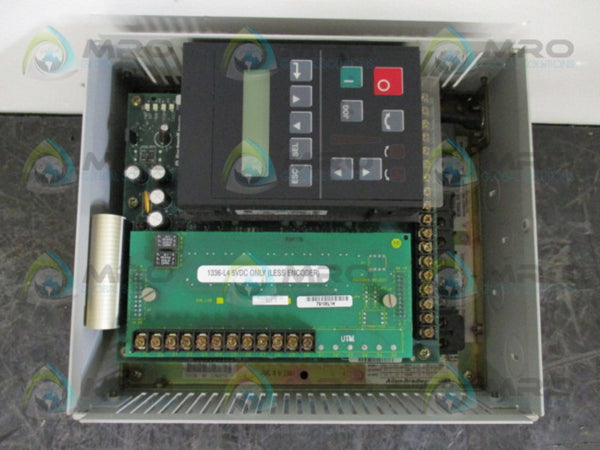 ALLEN BRADLEY 1336F-BRF50-AA-EN-HAS2-L4 SER. B AC DRIVE  NSNP