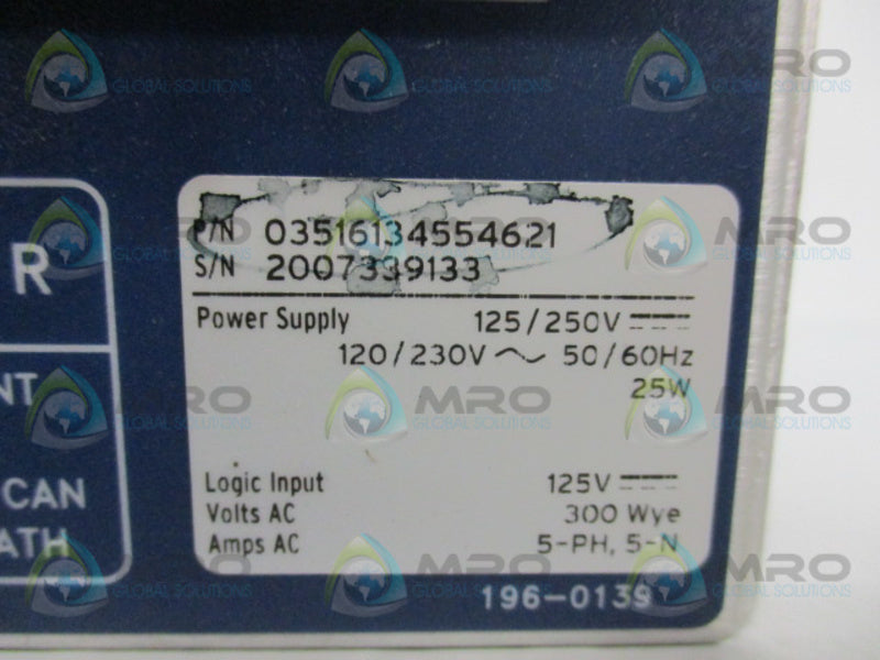 SEL SEL-351 03516134554621 DIRECTIONAL OVERCURRENT RELAY  NSNP