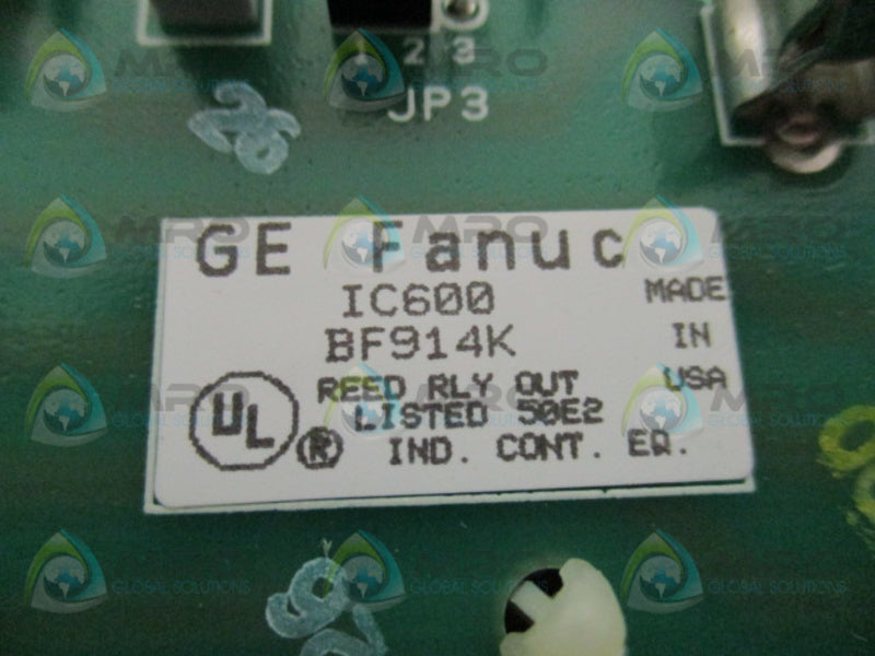FANUC IC600BF914K REED RELAY OUTPUT MODULE  NSMP