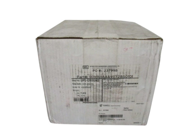 SEL SEL-710 071001ABA9X72850101 MOTOR PROTECTION RELAY  NSMP