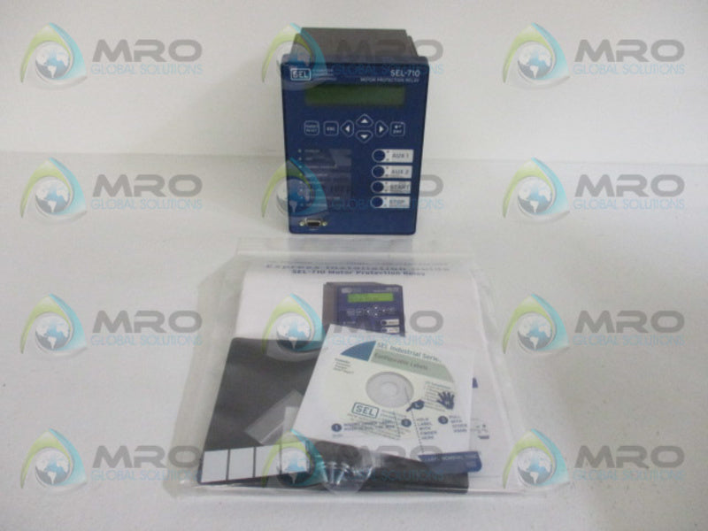 SEL SEL-710 071001ABA9X72850101 MOTOR PROTECTION RELAY  NSMP