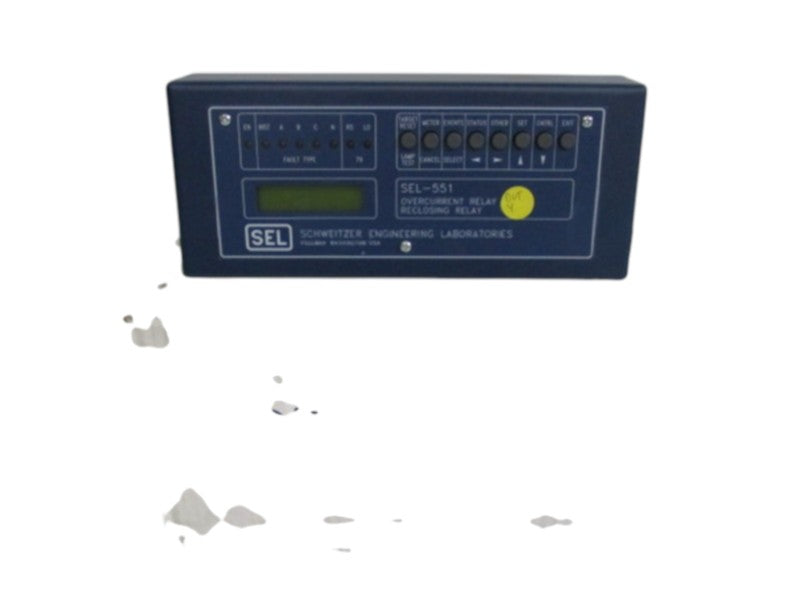 SEL SEL-551 05510W325514 OVERCURRENT RELAY RECLOSING RELAY  NSMP
