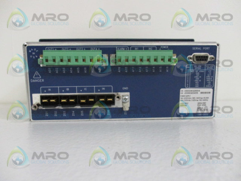 SEL SEL-551 05510W325514 OVERCURRENT RELAY RECLOSING RELAY  NSMP