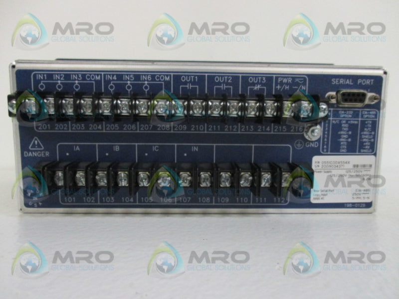 SEL SEL-551C 0551C0DX554X OVERCURRENT RELAY RECLOSING RELAY  NSMP