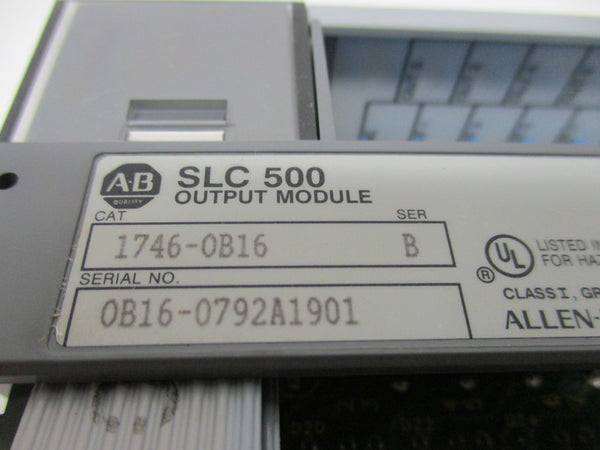 ALLEN BRADLEY 1746-OB16 SER. B  NSMP