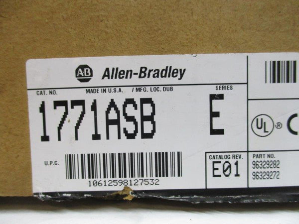 ALLEN BRADLEY 1771-ASB SER. E F/W H  NSMP