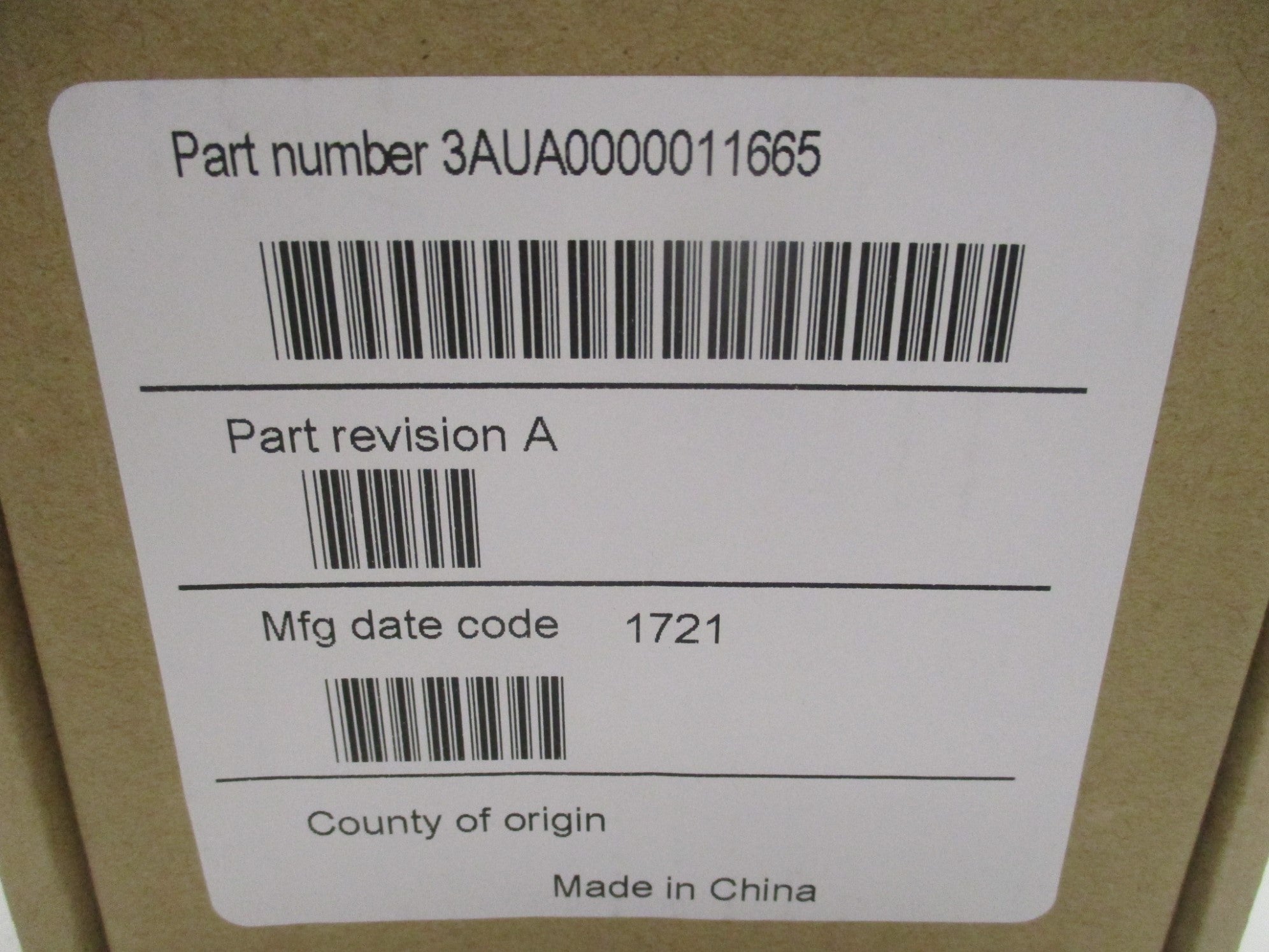 ABB 3AUA0000011665 REV. A NSMP