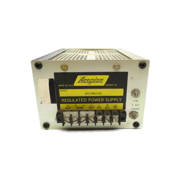 ACOPIAN A015MX100 (AS PICTURED) UNMP