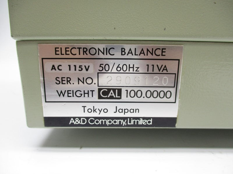 A&D ER-182A 115VAC (AS PICTURED) UNMP