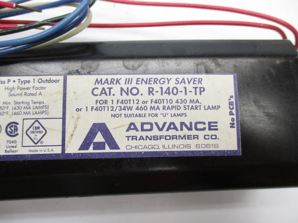 ADVANCE R-140-TP 120V NSMP
