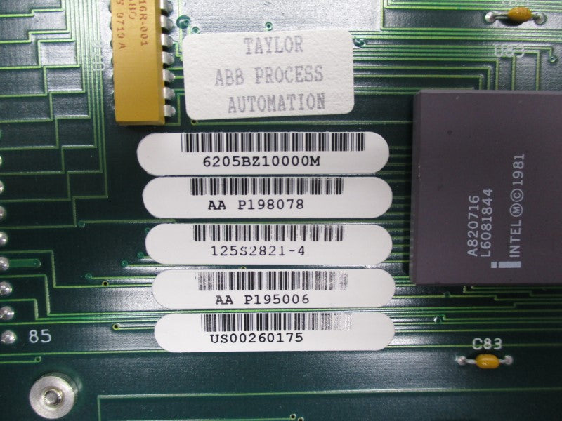 ABB 6205BZ10000M REV. AA NSMP