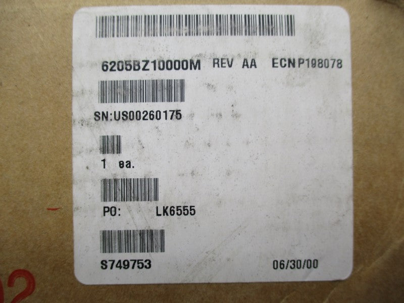 ABB 6205BZ10000M REV. AA NSMP