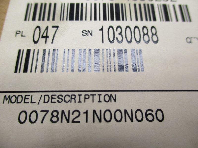 ROSEMOUNT 0078N21N00N060 NSFS