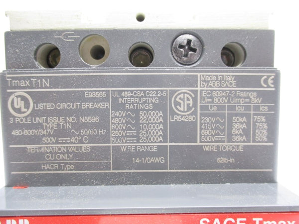 ABB TMAXT1N 800V 30A NSMP