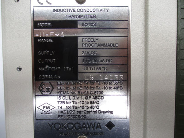 YOKOGAWA IC200S-U-E*A 24VDC NSMP