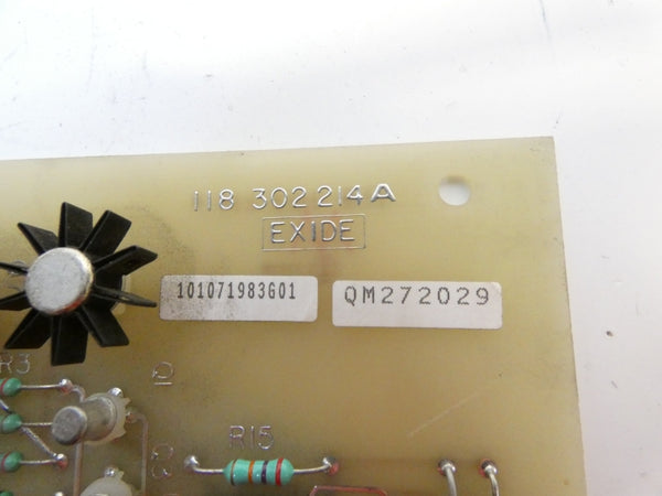 EXIDE 118302214A 101071983 REV. G01 NSNP