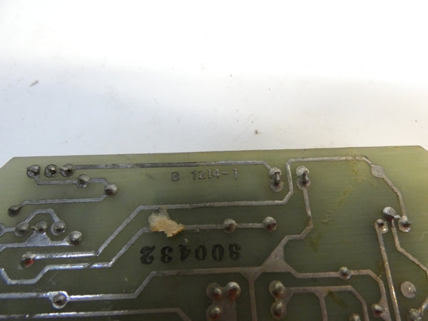 CIRCUIT BOARD B12I4-1 UNMP