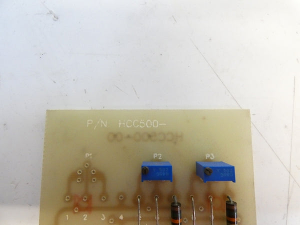 CIRCUIT BOARD HCC500-00 UNMP