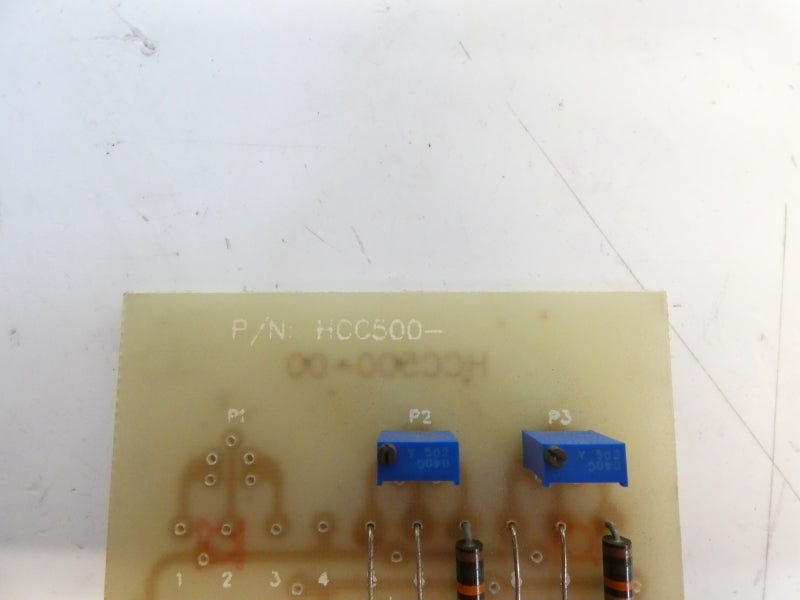 CIRCUIT BOARD HCC500-00 UNMP