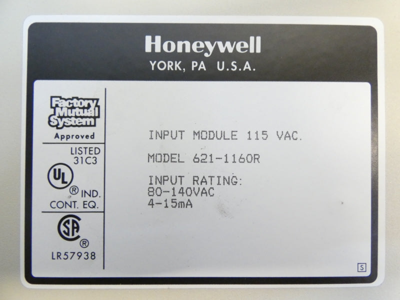HONEYWELL 621-1160R 80-140VAC NSNP