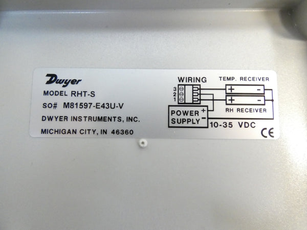 DWYER RHT-S 10-35VDC NSMP