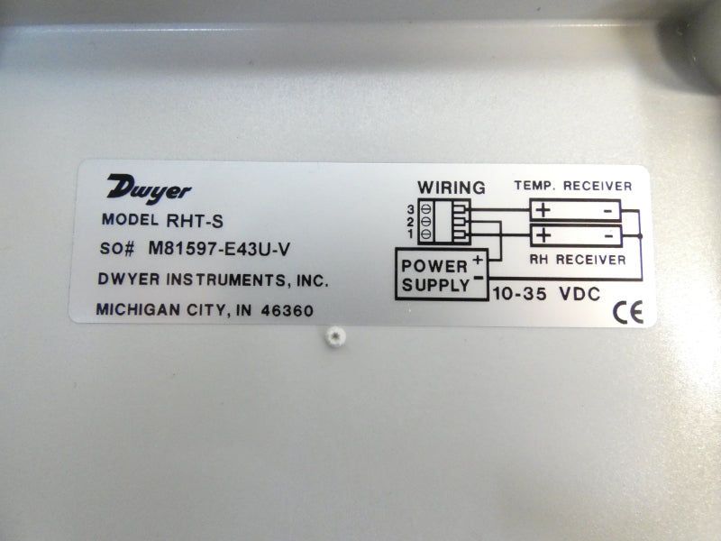 DWYER RHT-S 10-35VDC NSMP