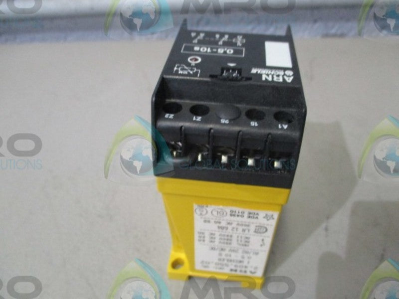SCHIELE ARN 2.409.550.02 TIMER RELAY VDE 0435 VDE 0110  NSNP