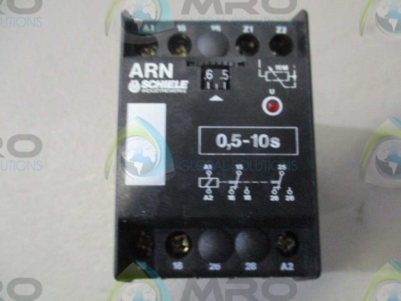 SCHIELE ARN 2.409.550.02 TIMER RELAY VDE 0435 VDE 0110  NSNP