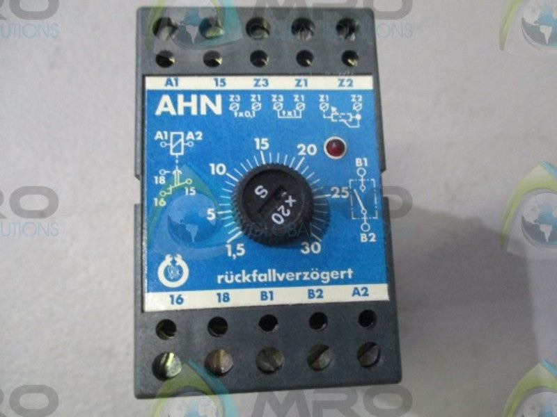 SCHIELE ARN 2 579 00670 TIMER RELAY VDE 0435  NSNP