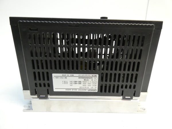 OMRON 3G3JX-A4004 380-480V 2.0A UNMP