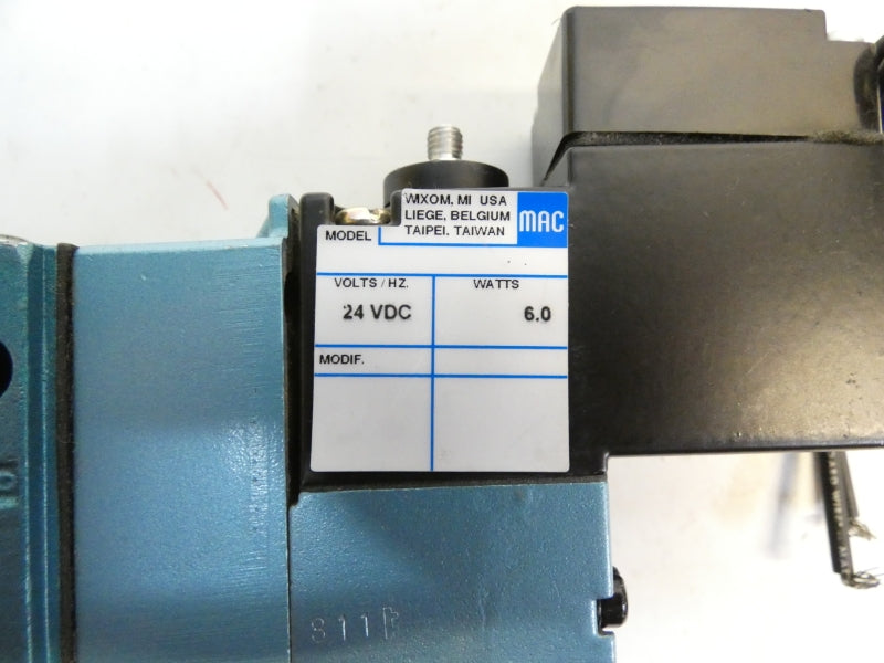 MAC 821C-PM-503AA-152 24VDC 150PSI (AS IS) NSNP