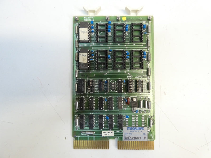 MEASUREX 05317003 04320300 REV. A UNMP