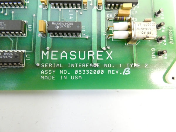 MEASUREX 05332000 04332000 REV. B UNMP
