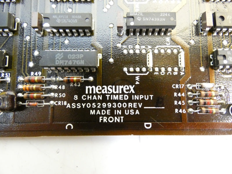 MEASUREX 05299300 04299300 REV. B UNMP