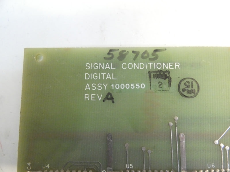 SIGNAL CONDITIONER BOARD 1000550 REV. A UNMP