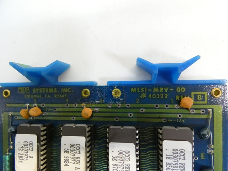 MDB SYSTEMS MLSI-MRV-00 REV. B UNMP