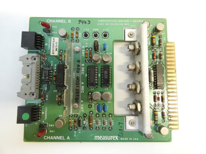 MEASUREX 05330100 04330100 REV. A UNMP