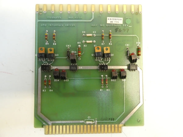 MEASUREX 05292600 04292600 REV. A UNMP