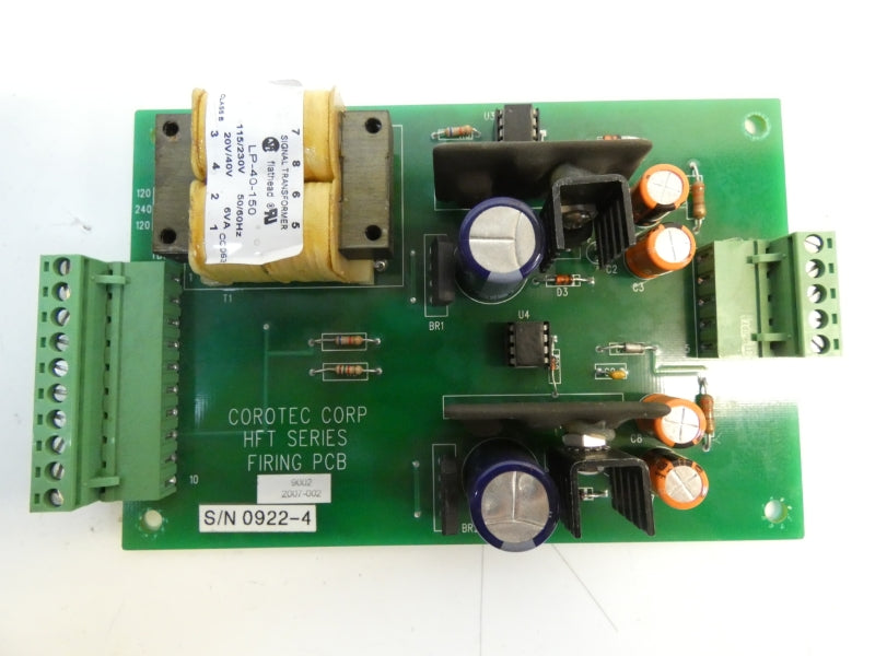 COROTEC CORP HFT 2007-002 REV. 001 UNMP