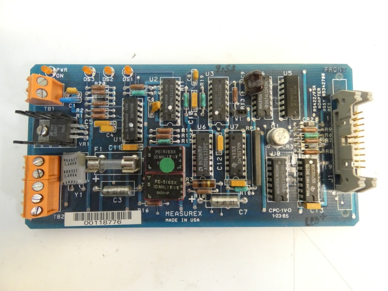 MEASUREX 05342700 04342700 REV. A UNMP