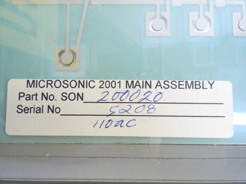 BINDICATOR 2001 SON200020 UNMP