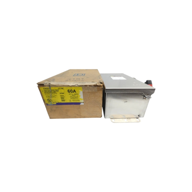 SQUARE D H362DS SER. F06 600V 60A NSMP