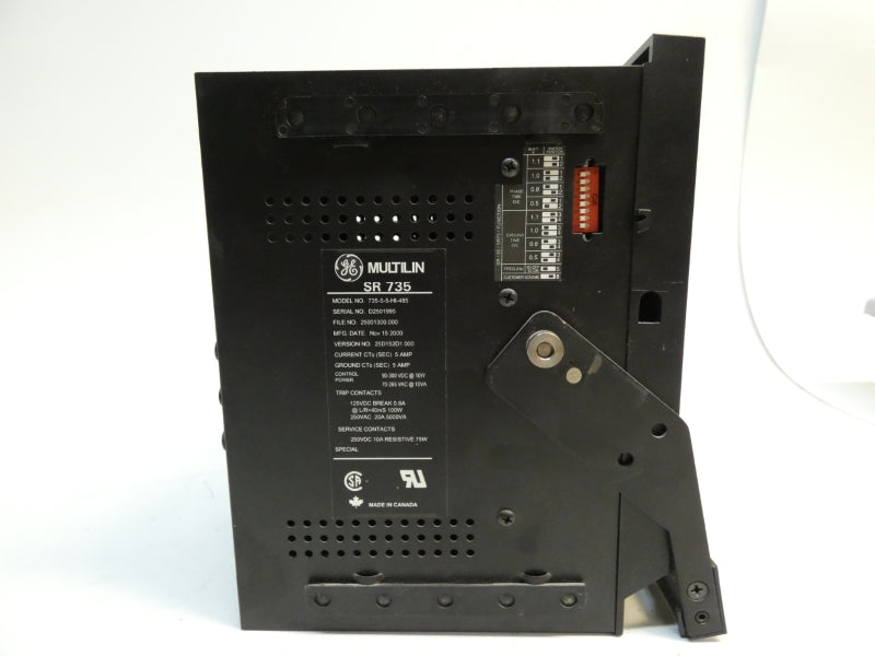 GENERAL ELECTRIC 735-5-5-HI-485 SR735 70-265VAC 10A NSNP