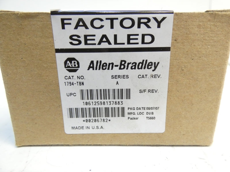 ALLEN BRADLEY 1794-TBN SER. A REV. S/F 240VAC 10A NSMP