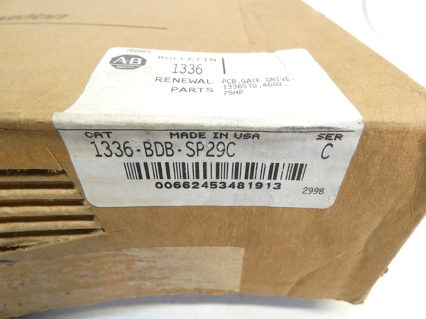 ALLEN BRADLEY 1336-BDB-SP29C SER. C REV. 16 460V NSMP