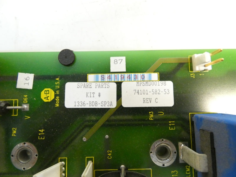 ALLEN BRADLEY 1336-BDB-SP3A REV. C NSNP